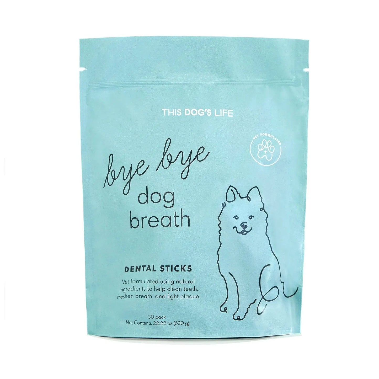 Bye Bye Dog Breath Dental Sticks